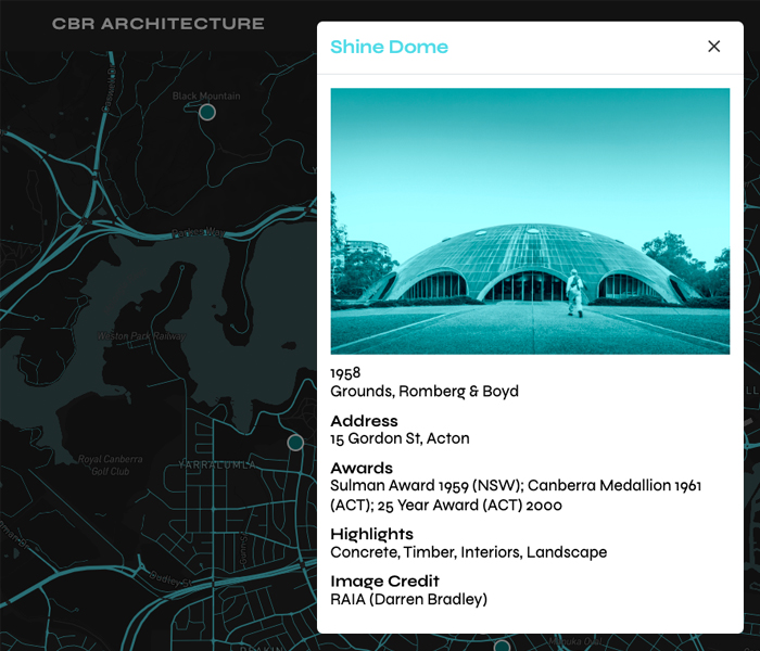 CBR Architecture Map